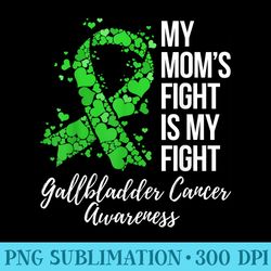 my momu2019s fight is my fight gallbladder cancer awareness - sublimation graphics png