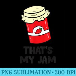 strawberry thats my jam strawberry jam love strawberries - png download clipart