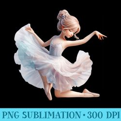womens dance ballerina girl whimsical ballet watercolor - png picture gallery download
