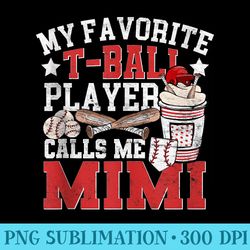 funny tball player mimi baseball coffee ball grandma - shirt vector illustration