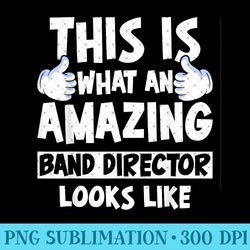 marching band director - high quality png files