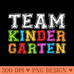 team kindergarten teacher t graduation - png design downloads