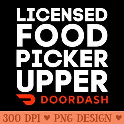 doordash licensed food picker upper - png graphics