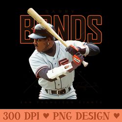 barry bonds - png design downloads