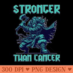 stronger than cancer distressed - png graphics