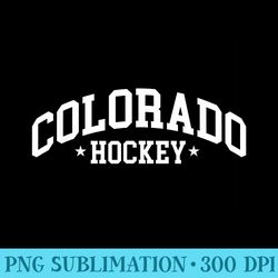 sport colorado hockey - sublimation graphics png