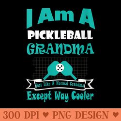 womens funny pickleball grandma t pickle ball player - png design assets