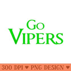 go vipers football baseball basketball cheer team spirit - high resolution png download