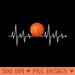 basketball player funny basketball heart - png download with transparent background