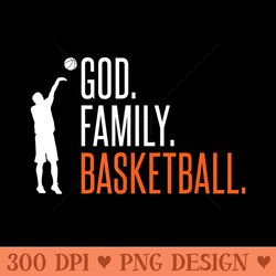 god family basketball - printable png images