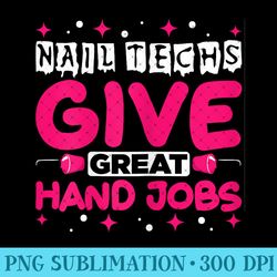 nail techs give jobs - nail technician nail polish - png download