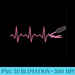 nail polish heartbeat nail technician - printable png graphics