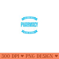 pharmacy clerk funny pharmacist technician medical graphic - unique png artwork