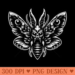 moth - unique png artwork