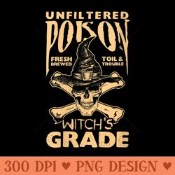 s witchs potion vintage label poison halloween costume - png templates