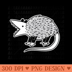 funny opossum art graphic for men children - png prints