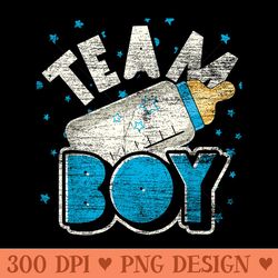 team gender reveal party baby shower gender reveal - exclusive png designs