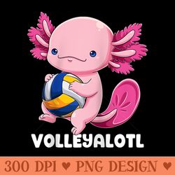 axolotl volleyball player mexican salamander fish raglan baseball - png image download