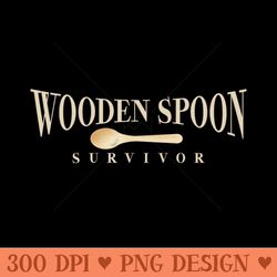 wooden spoon survivor - png download