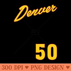 classic denver basketball - png templates download