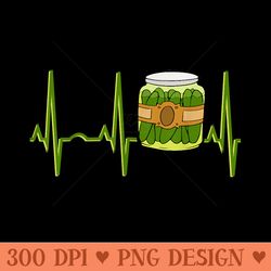 funny pickle heart in a pickle jar - png clipart
