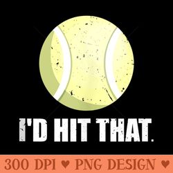 tennis ball id hit that sports events - png image download