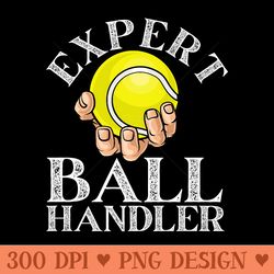 expert ball handler funny sports tennis ball premium - png templates