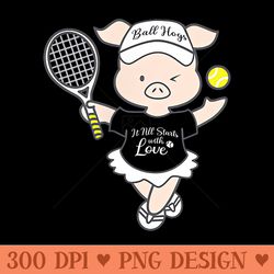 tennis ball hogs - png download