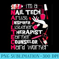 nail tech nail artist manicurist nail salon nail studio - png design downloads