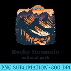 rocky mountain national park colorado landscape - png graphics