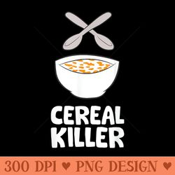 cereal killer breakfast cornflakes cereal - png design assets