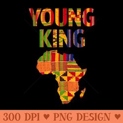 cool african kente art men african american print - png image download
