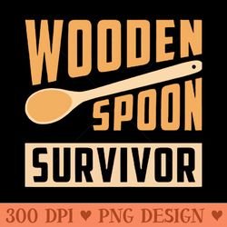 wooden spoon survivor - png graphics