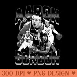 aaron gordonamerican basketball player - unique sublimation png download