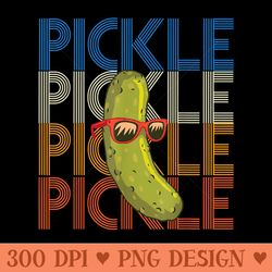 dill pickle squad green pickles lovers cucumber jar - beautiful png download