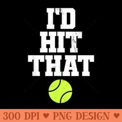 id hit that funny tennis men tennis ball - clipart png