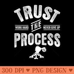 basketball baller life hoops baller life trust the process - png graphics