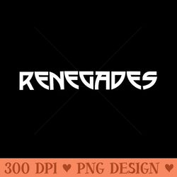 go renegades football baseball basketball cheer team fan - transparent png download