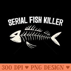 serial fish killer ice fisher ice fishing fish rod carp premium - printable png graphics