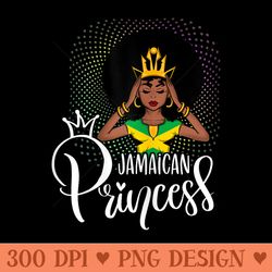 jamaican princess - png clipart download