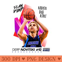 dump sports basketball dirk novitski - printable png graphics