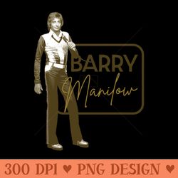 barry manilow vintage - vector png download