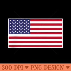 us american flag cool patriotic usa flags - vector png clipart