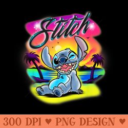 lilo stitch airbrush stitch - clipart png