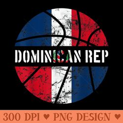 dominican flag basketball dominican team fan lover - png graphics