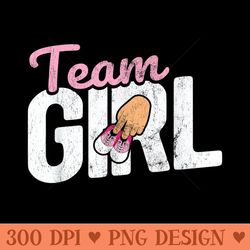 team girl baby reveal pregnancy reveal gender reveal - png design files