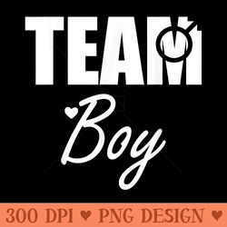 gender reveal team gender reveal baby shower - printable png graphics