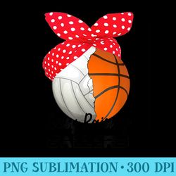 busy raising ballers basketball volleyball t for mom - png download gallery