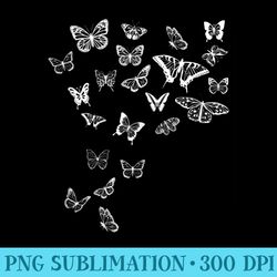 butterfly cottagecore dark academia goblincore aesthetic - png download clipart