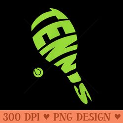 tennis racket and tennis ball tennis graphic - png templates